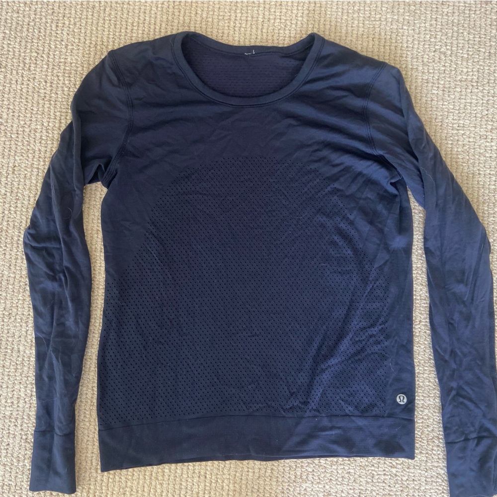 Navy Lululemon Top